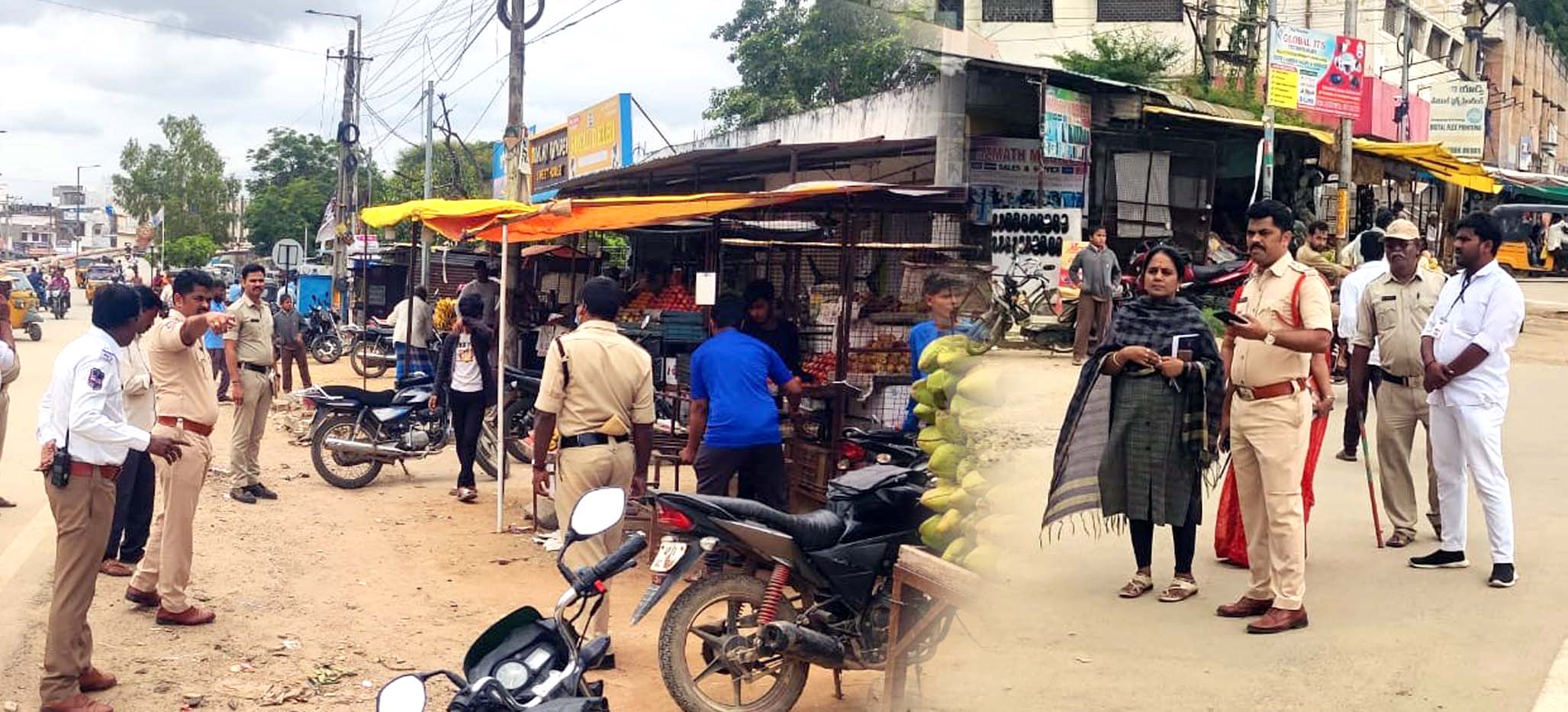 రోడ్డు ఆక్రమణలపై కొరడా..!