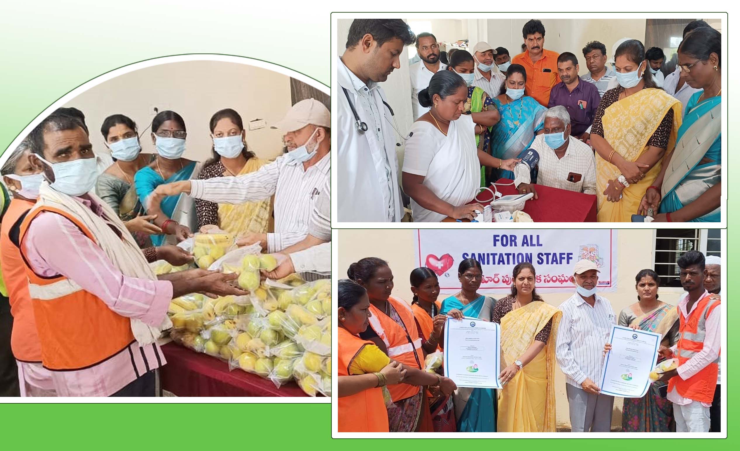 కార్మికుల ఆరోగ్యాలపై శ్రద్ధ