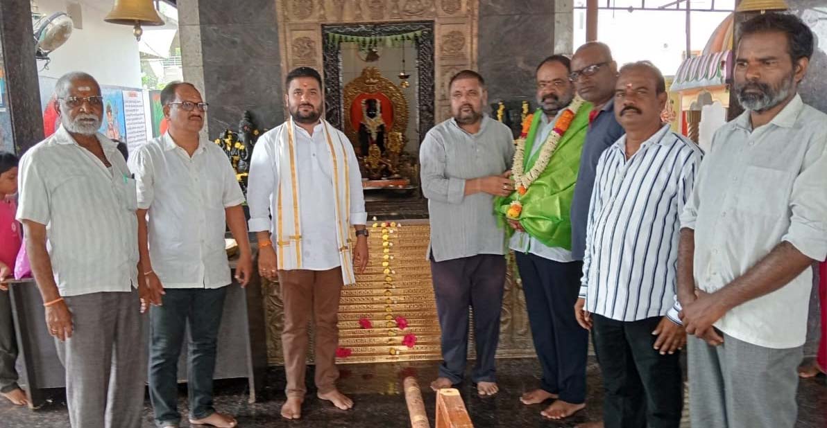 హరిగౌడ్‌కు సన్మానం