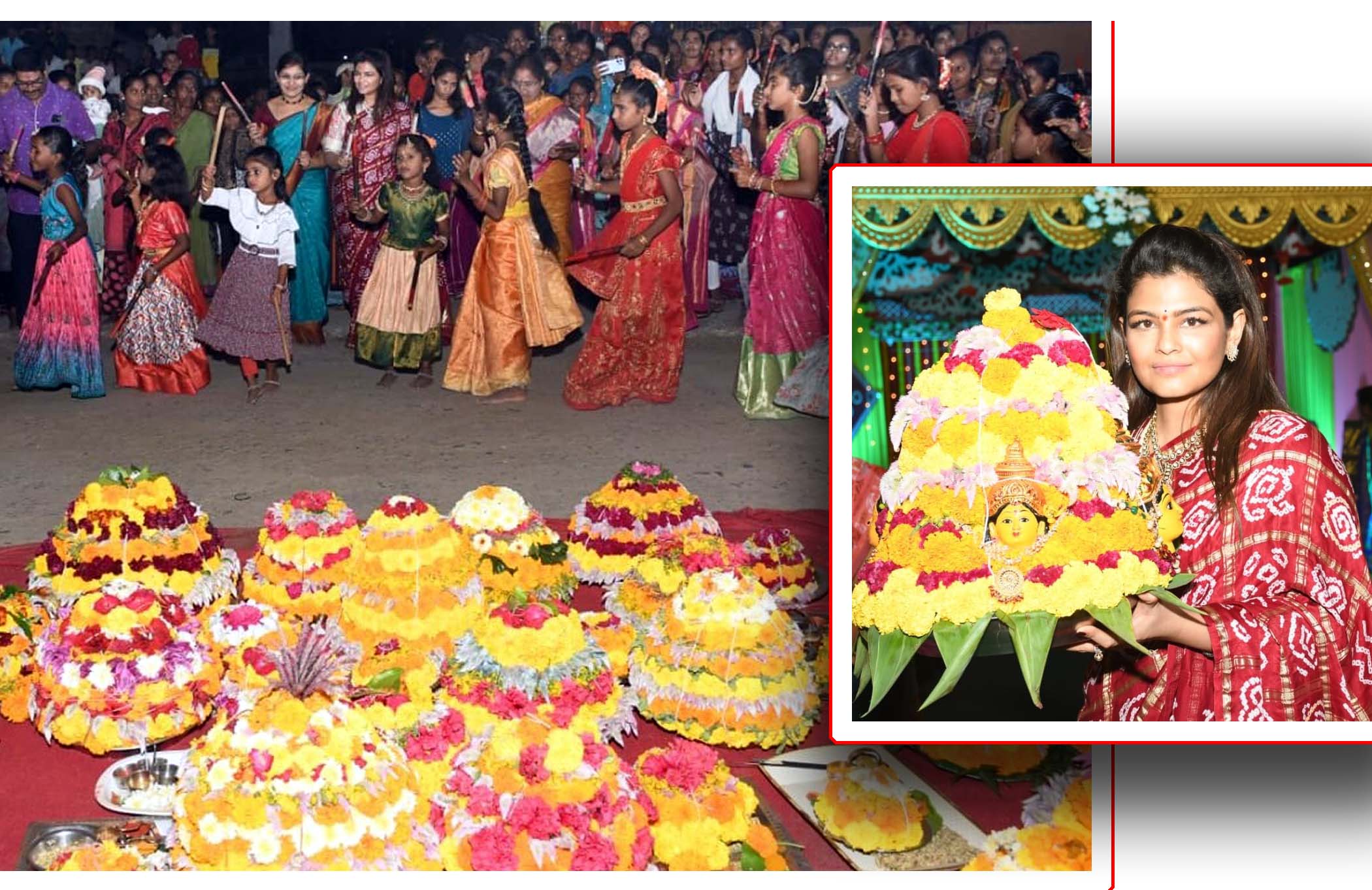 నేల పూసిన పూలవనం..!