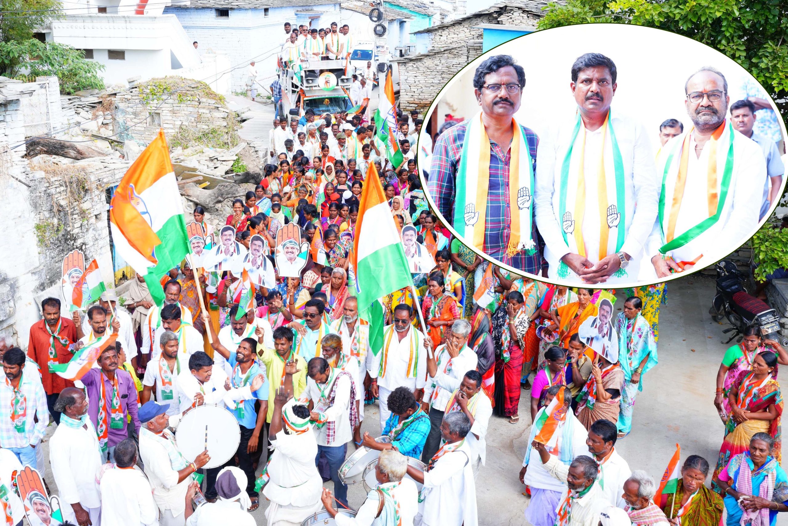 కాంగ్రెస్ పార్టీతోనే అభివృద్ధి సాధ్యం