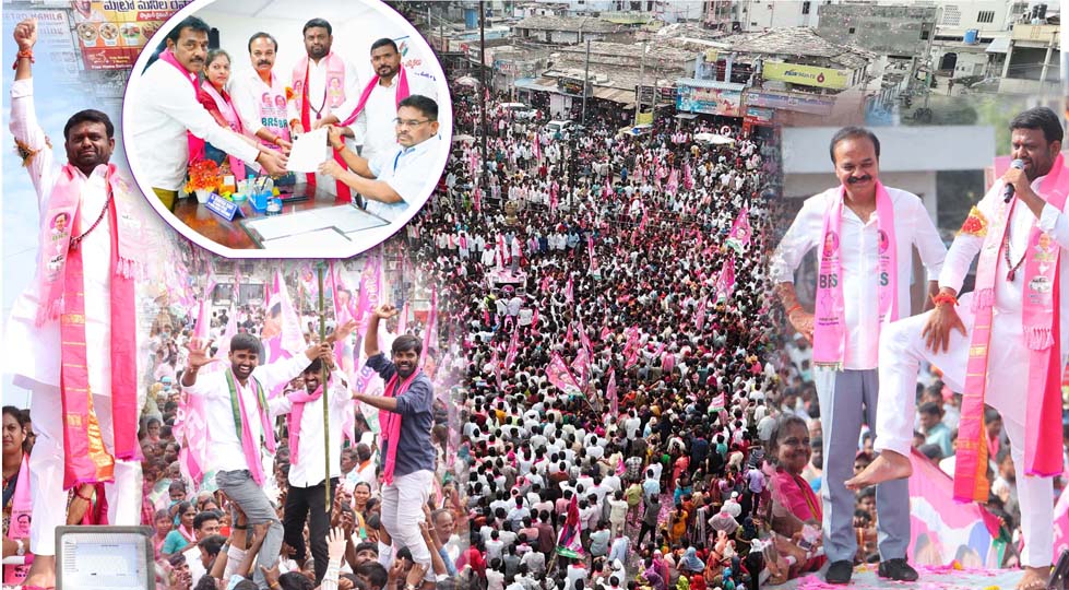 గులాబీ జోష్‌..!