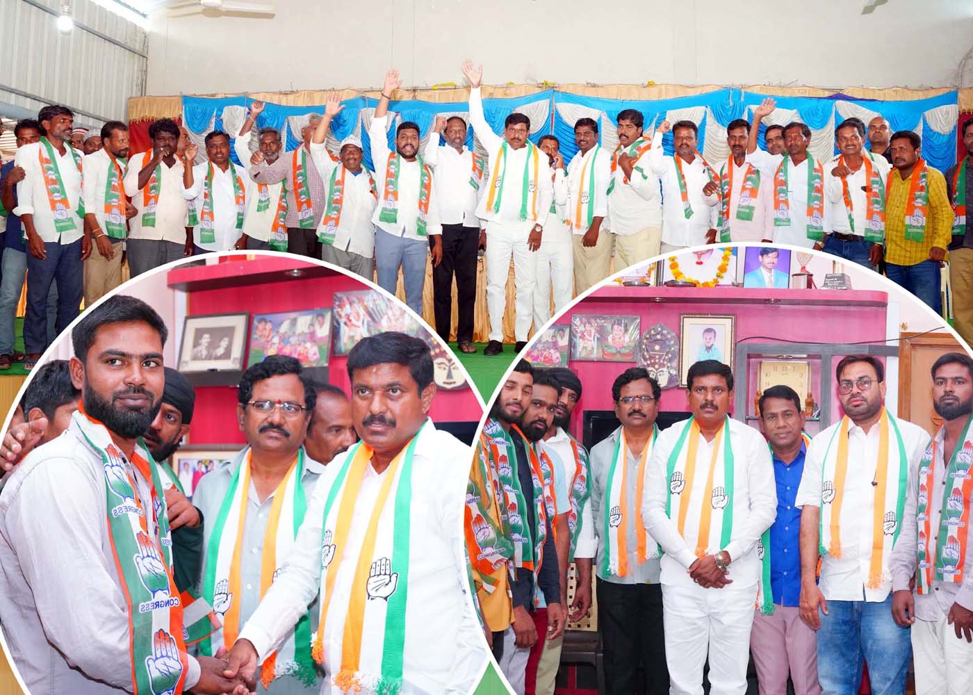 హస్తంలో చేరికల జోష్..!