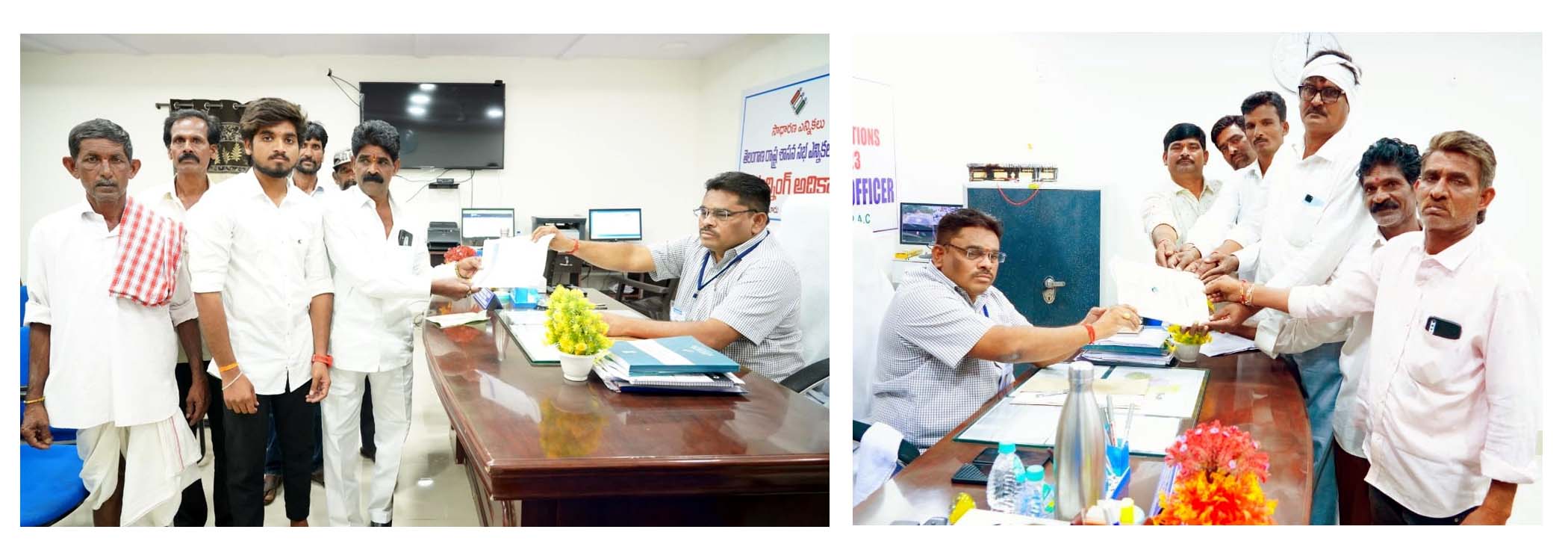 ఐదో రోజు రెండు నామినేషన్లు