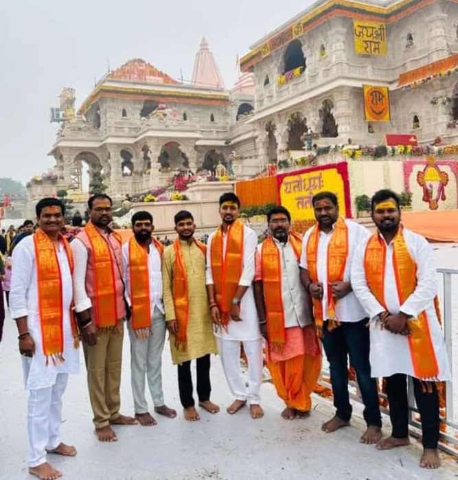 అయోధ్యలో తాండూరు వాసులు