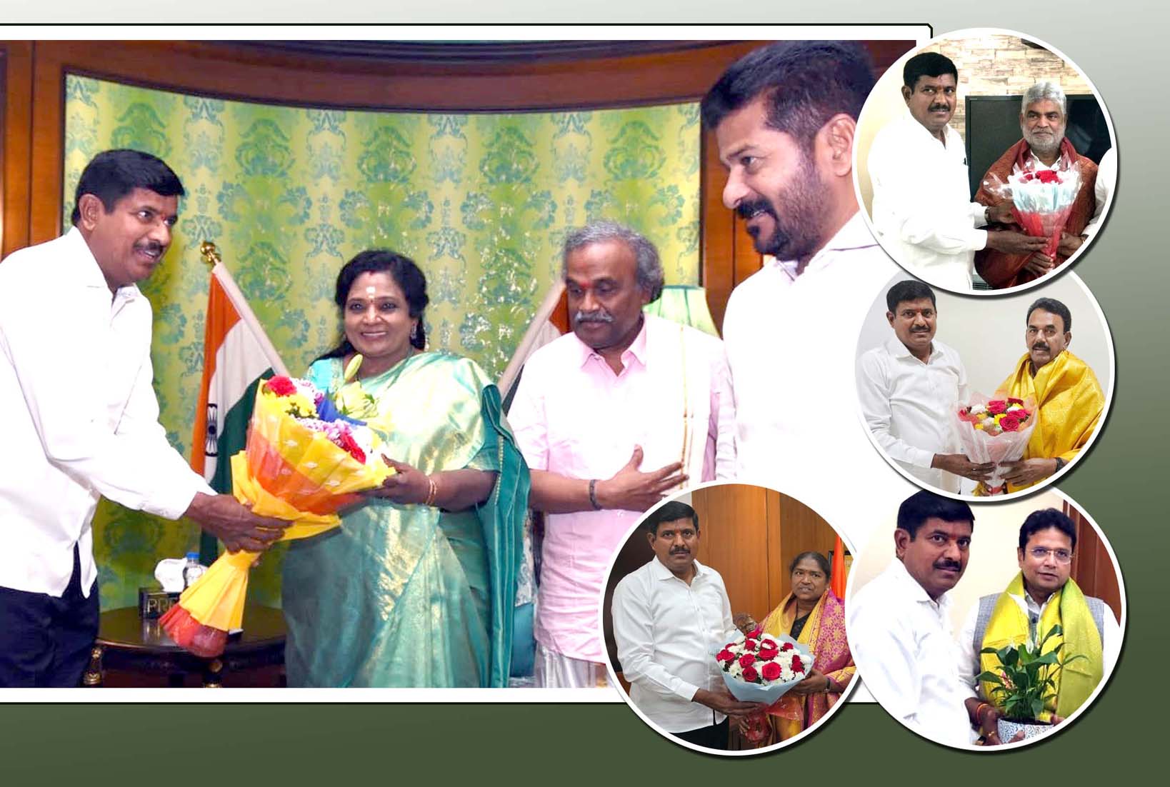 గవర్నర్ తమిళిసైతో బీఎంఆర్ భేటీ..!
