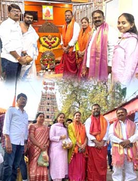 దత్తత్రేయుని సేవలో మున్సిపల్ చైర్ పర్సన్