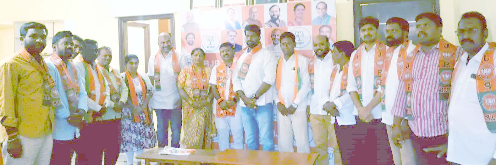 బీజేపీ పట్టణ కార్యవర్గం ఎన్నిక