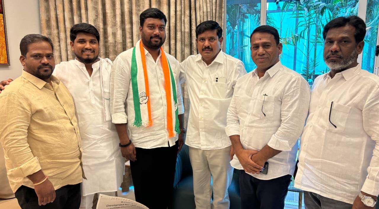 హస్తం గూటికి సంతోష్‌ గౌడ్‌