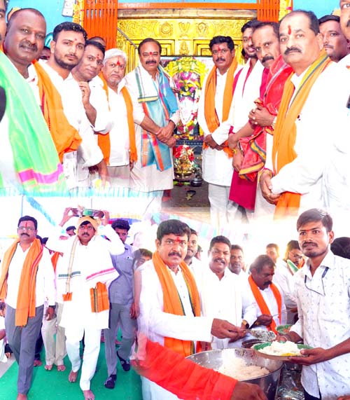 జుంటుపల్లి రాములోరి సేవలో మనోహరన్న..!