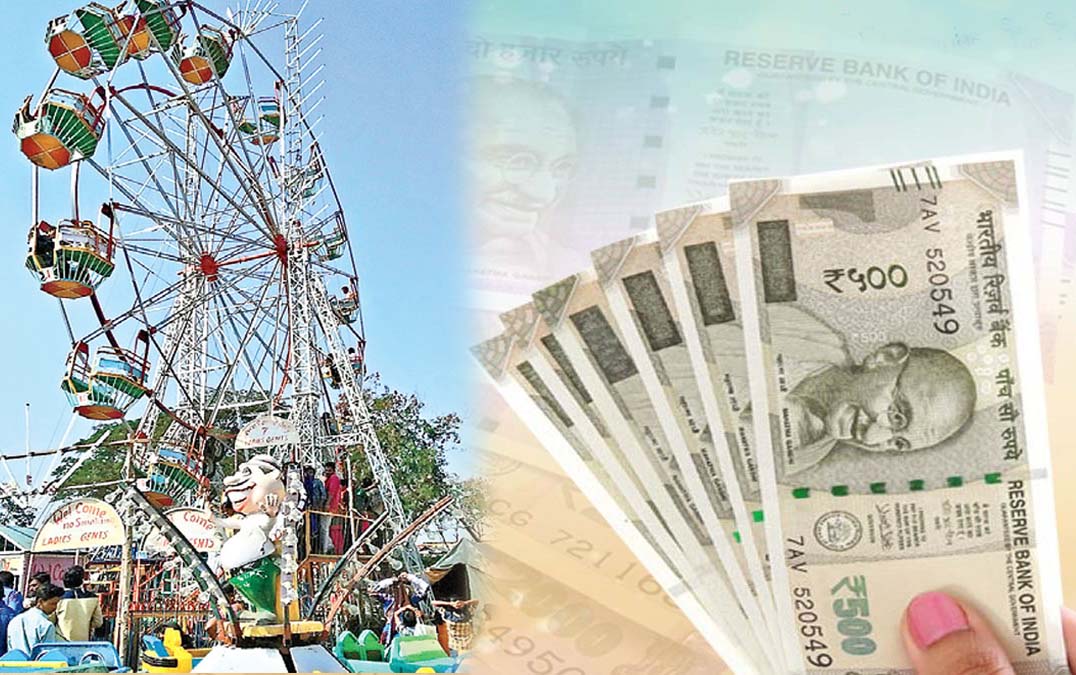 భద్రేశ్వర జాతర యంత్రాల వేలంకు స్పందన