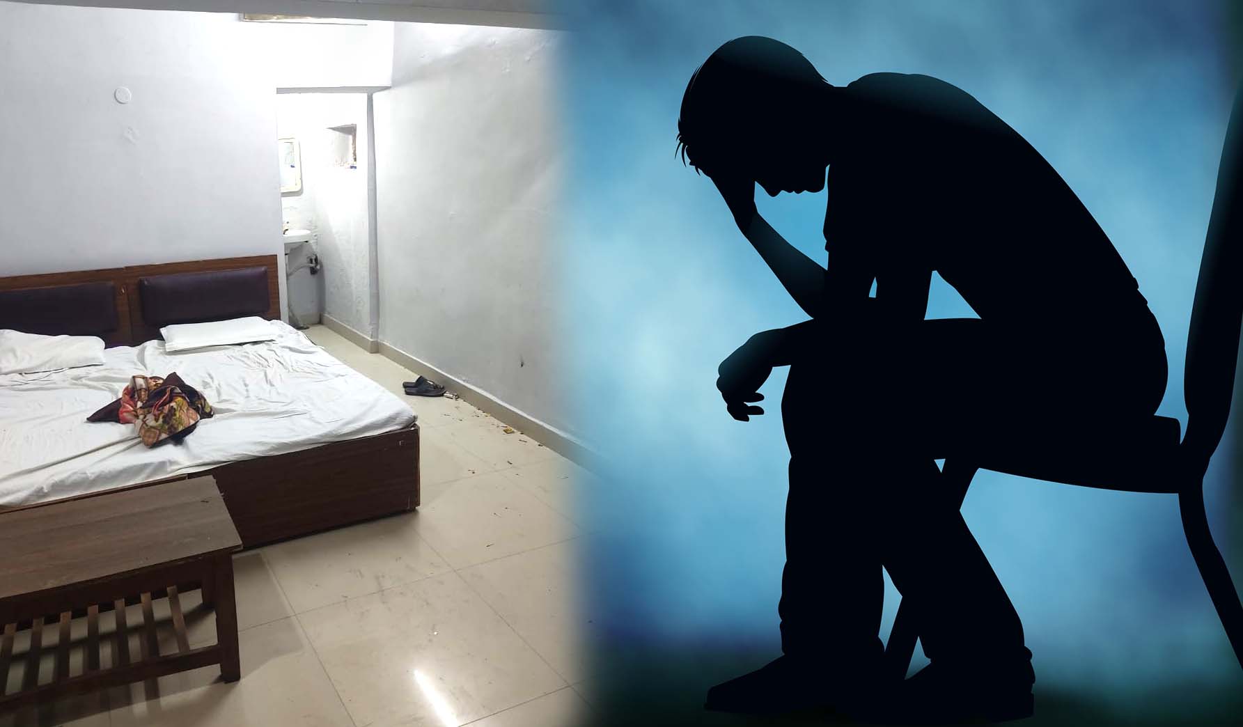 లాడ్జ్‌లో షాకింగ్ సీన్..!