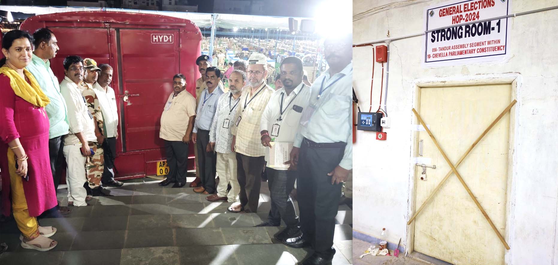కౌంటింగ్ కేంద్రానికి ఈవిఎంలు