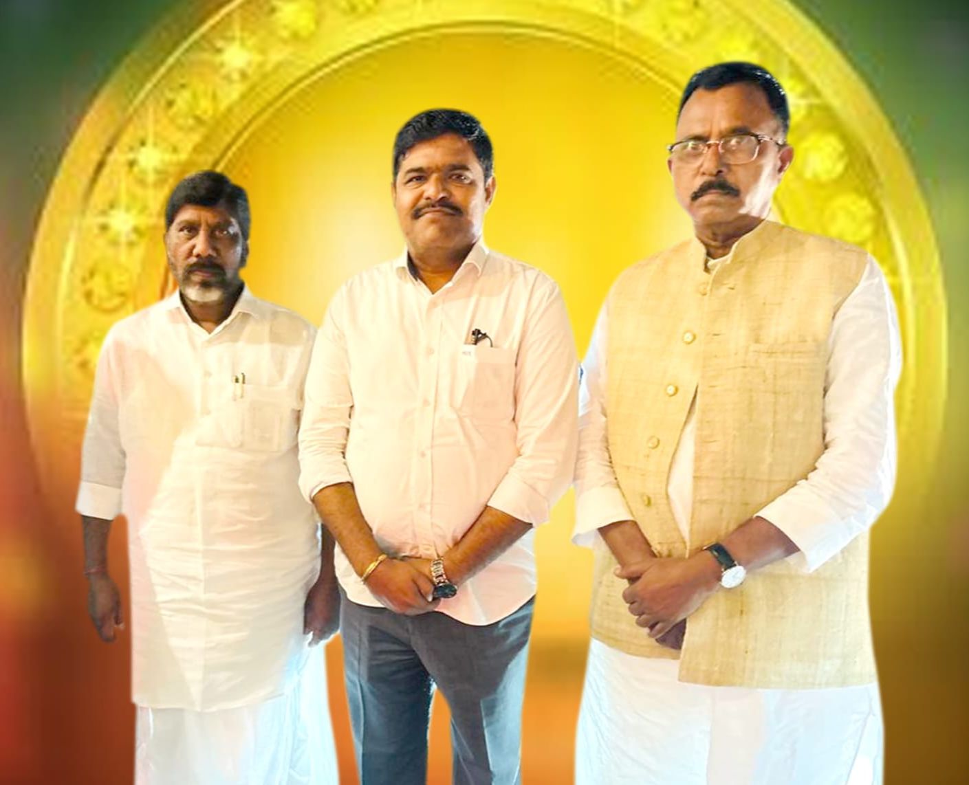 మల్లు సోదరులతో శీనన్న
