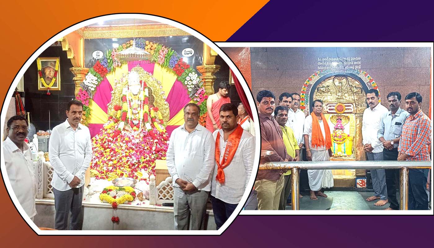 దైవసేవలో రాజుగౌడ్..!