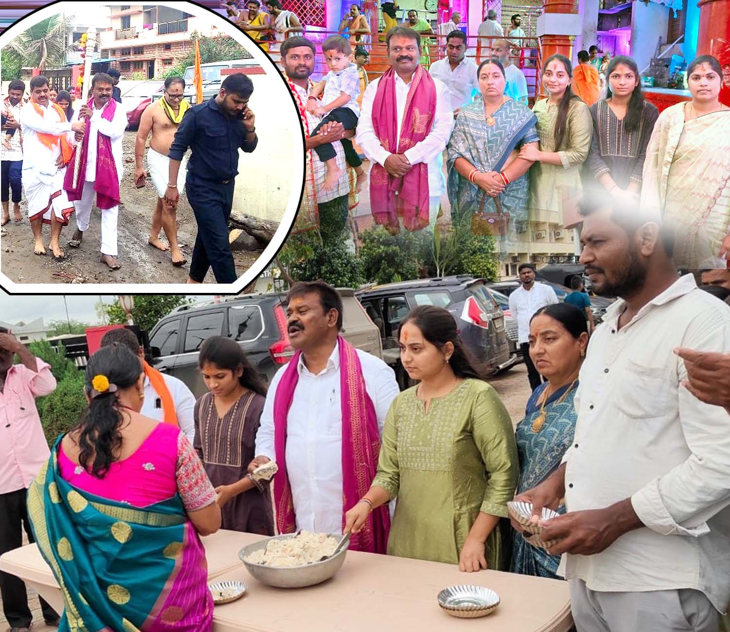 దత్తాత్రేయ స్వామికి మహా నైవేద్యం