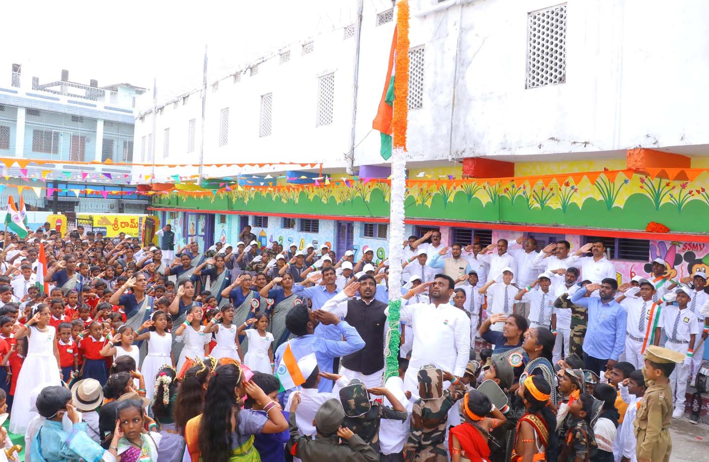 సాయి మేథాలో స్వాతంత్ర సంబరాలు