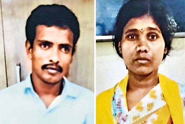 కీలాడీ దంపతులు...!