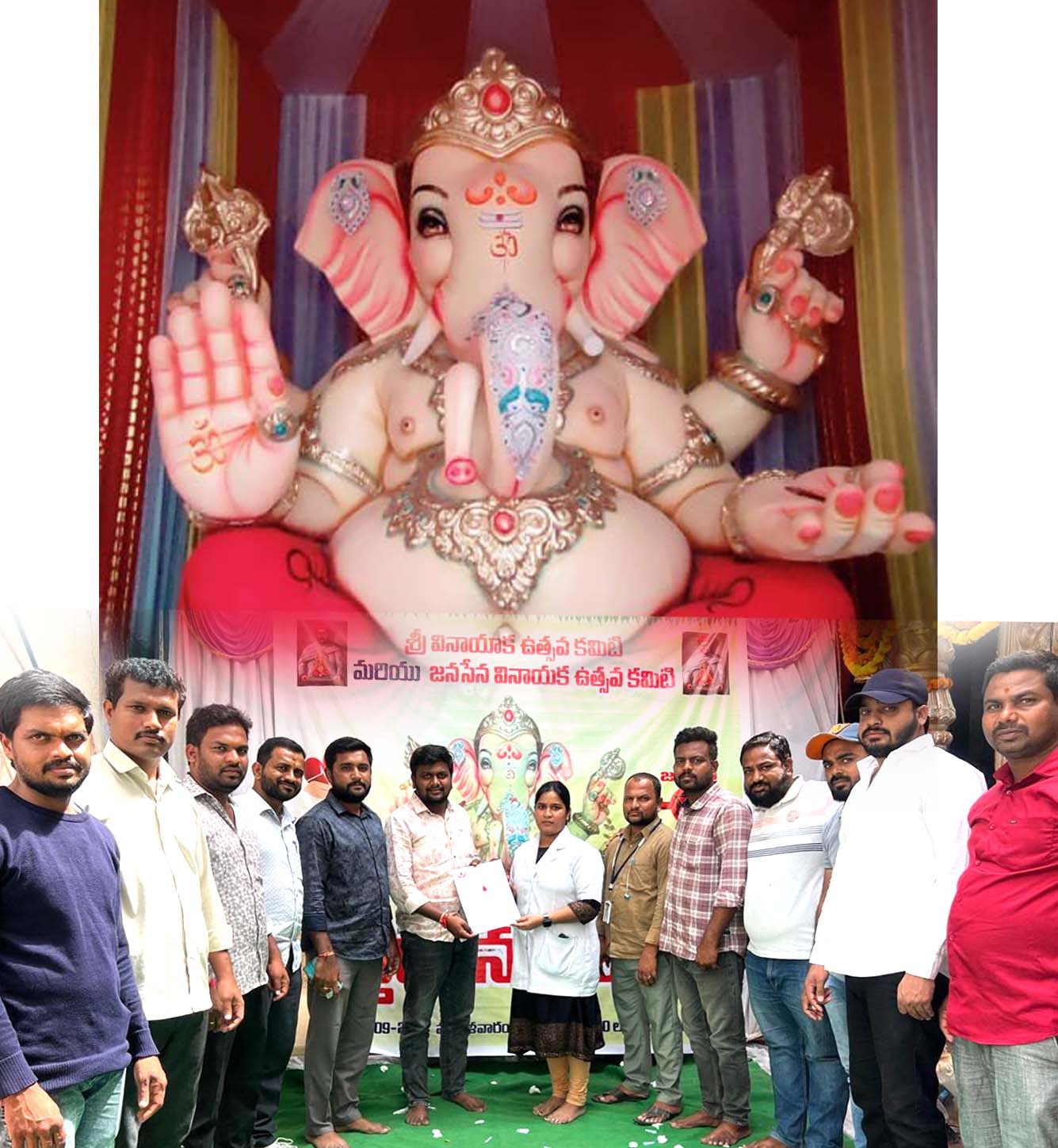 భక్తిభావం.. సేవాభావం..!