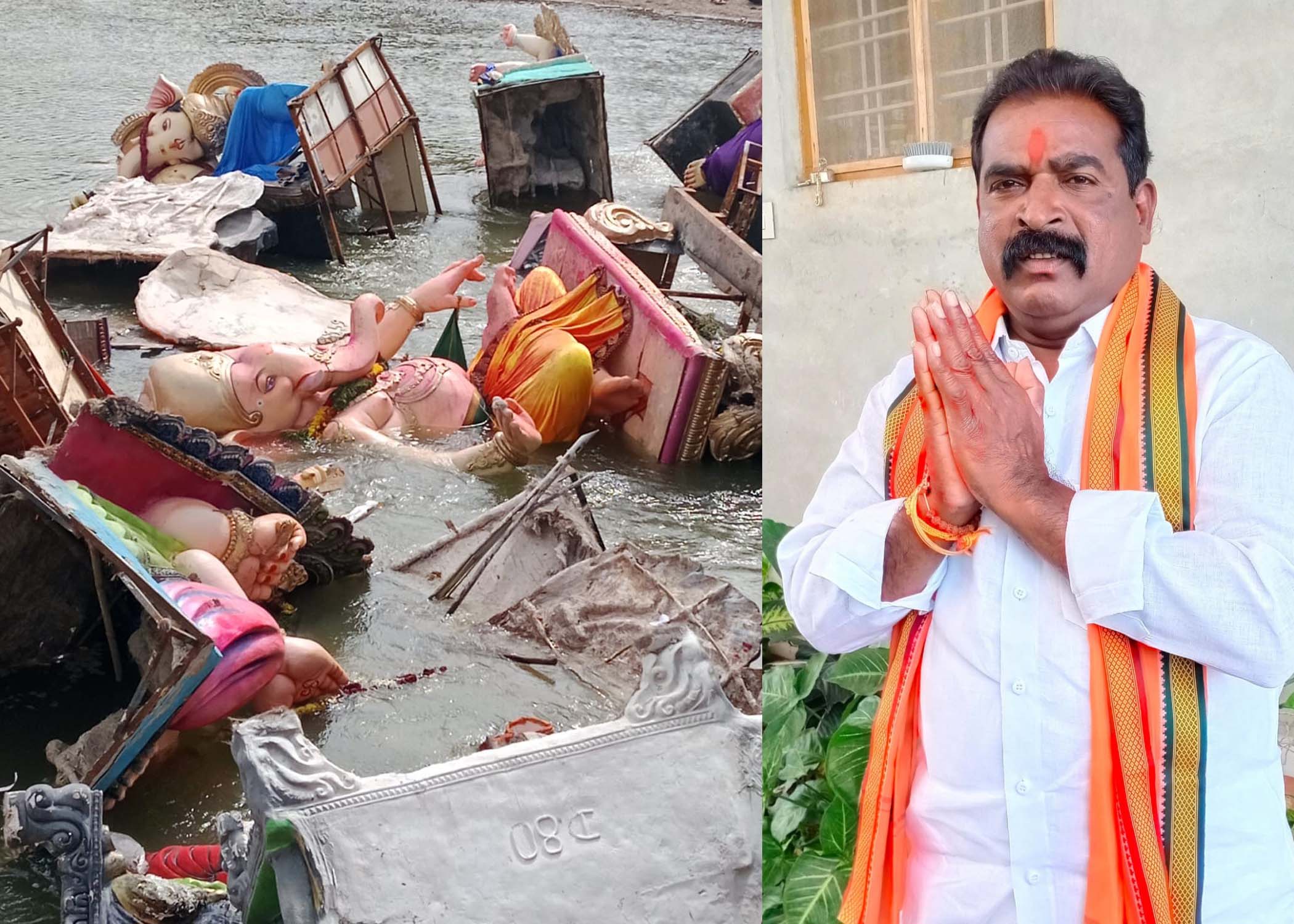 ప్రశాంతంగా వినాయక నిమజ్జనం..!