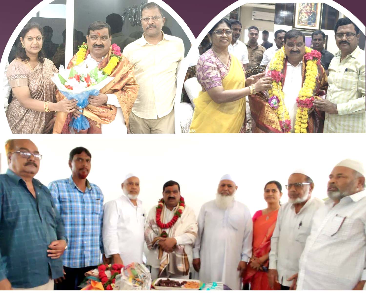 మహేందర్ రెడ్డిని శుభాకాంక్షల వెల్లువ