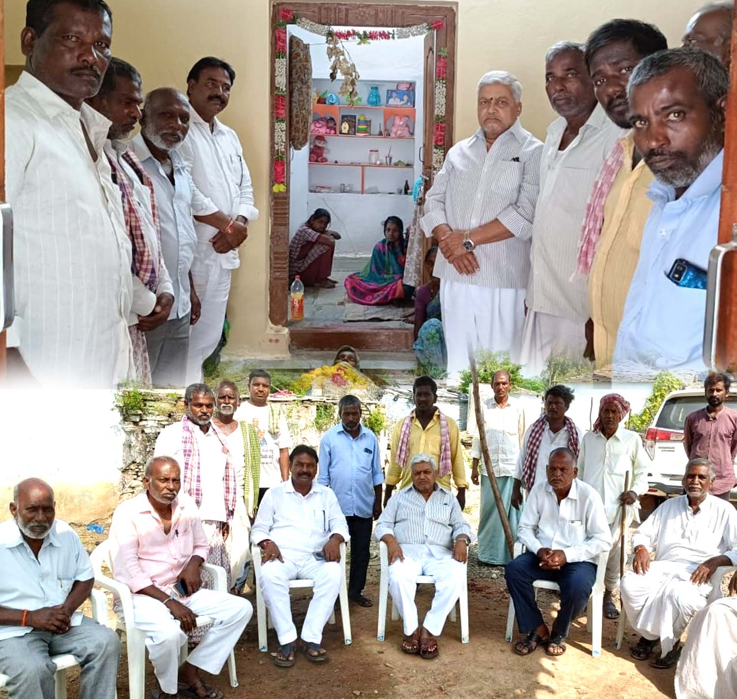 పార్థివదేహానికి నివాళులు అర్పించిన కేపీఆర్