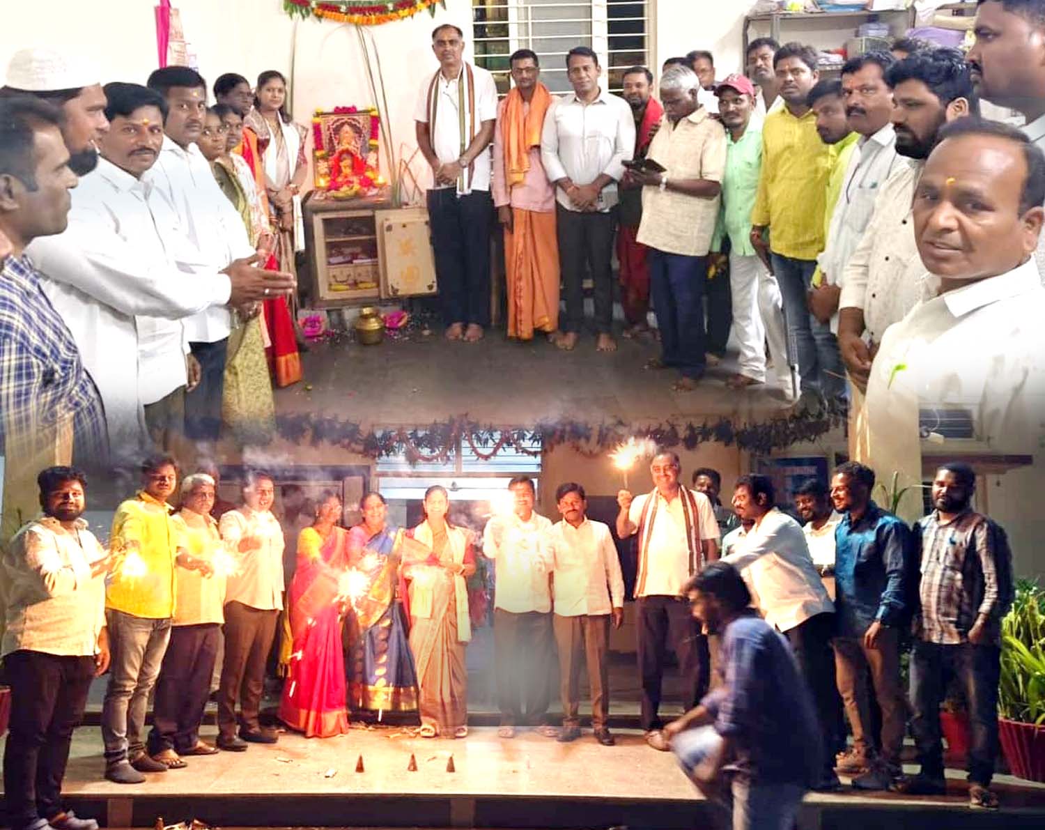 వైభవంగా లక్ష్మీపూజ..!