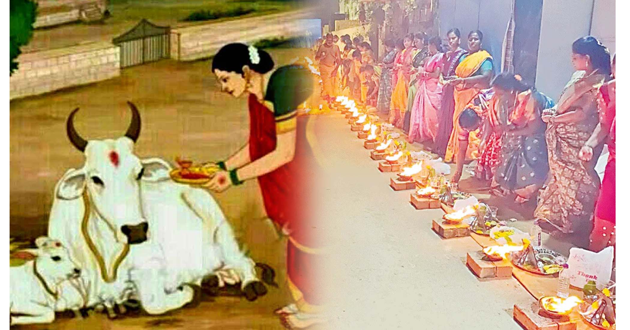 గోశాలలో కార్తీక దీపోత్సవం