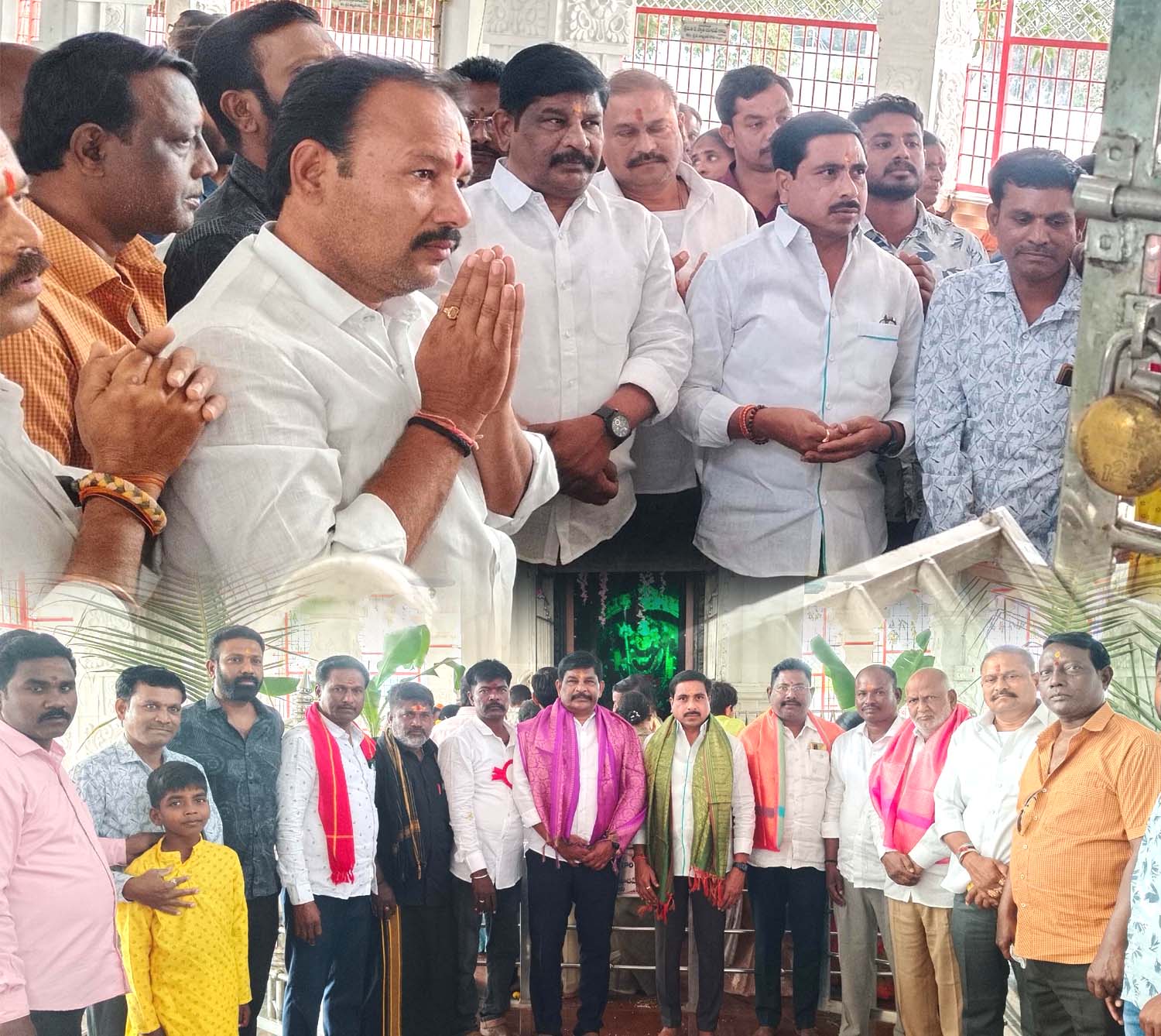 బోనమ్మను దర్శించుకున్న నల్గొండ అడిషనల్ ఎస్పీ