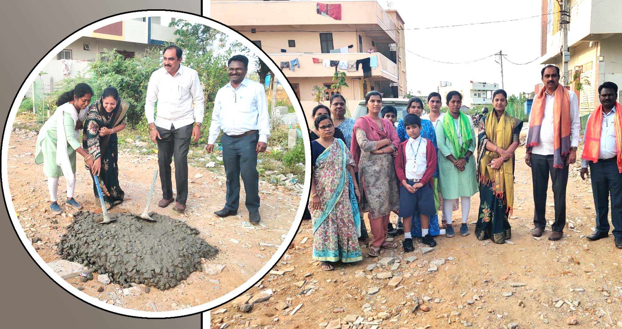 బాలాజీ నగర్ లో తీరిన రోడ్డు కష్టాలు..!