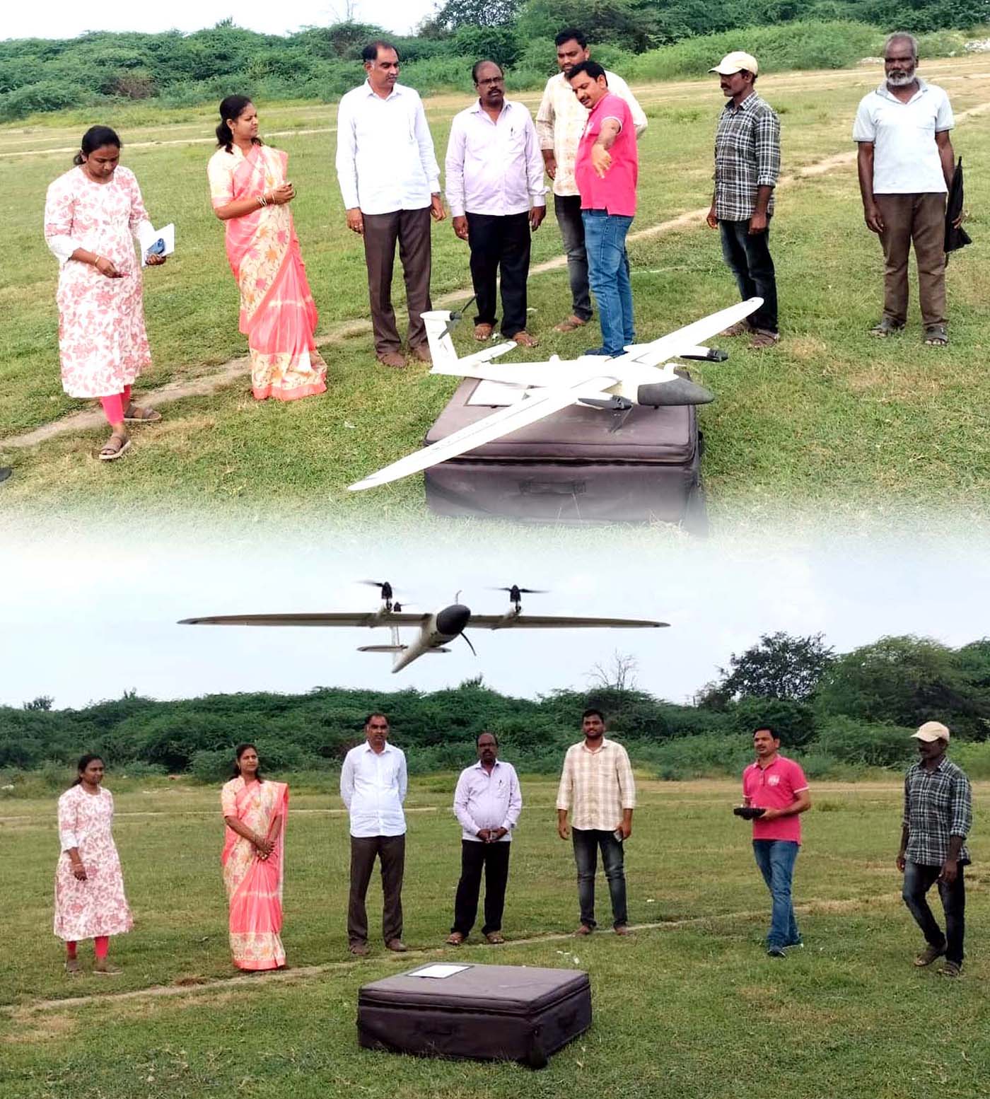 తాండూరులో డ్రోన్ సర్వే షురూ..!