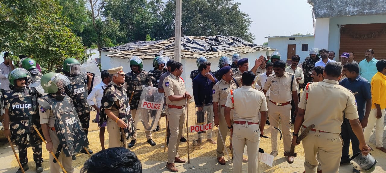 లగచర్లలో.. హైటెన్షన్..!