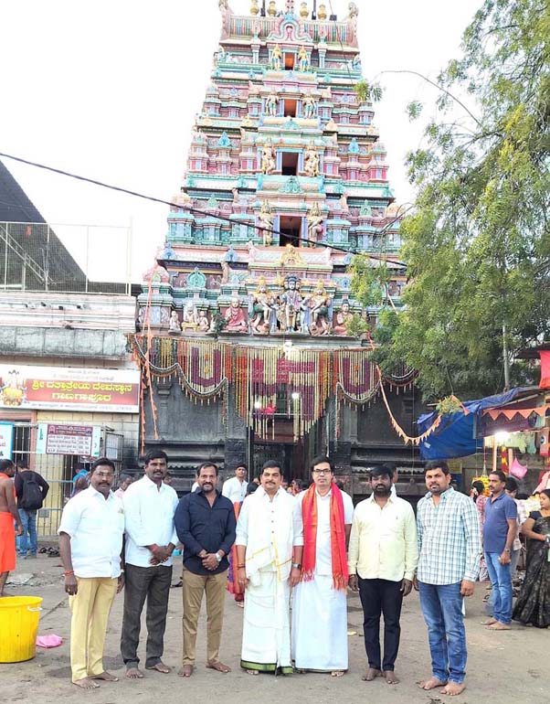 దత్తాత్రేయ స్వామి సన్నిధిలో శంకరన్న..!
