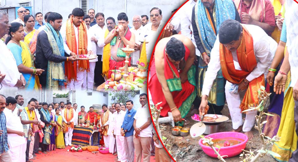 అన్నదాన సత్రానికి అంకురార్పణ