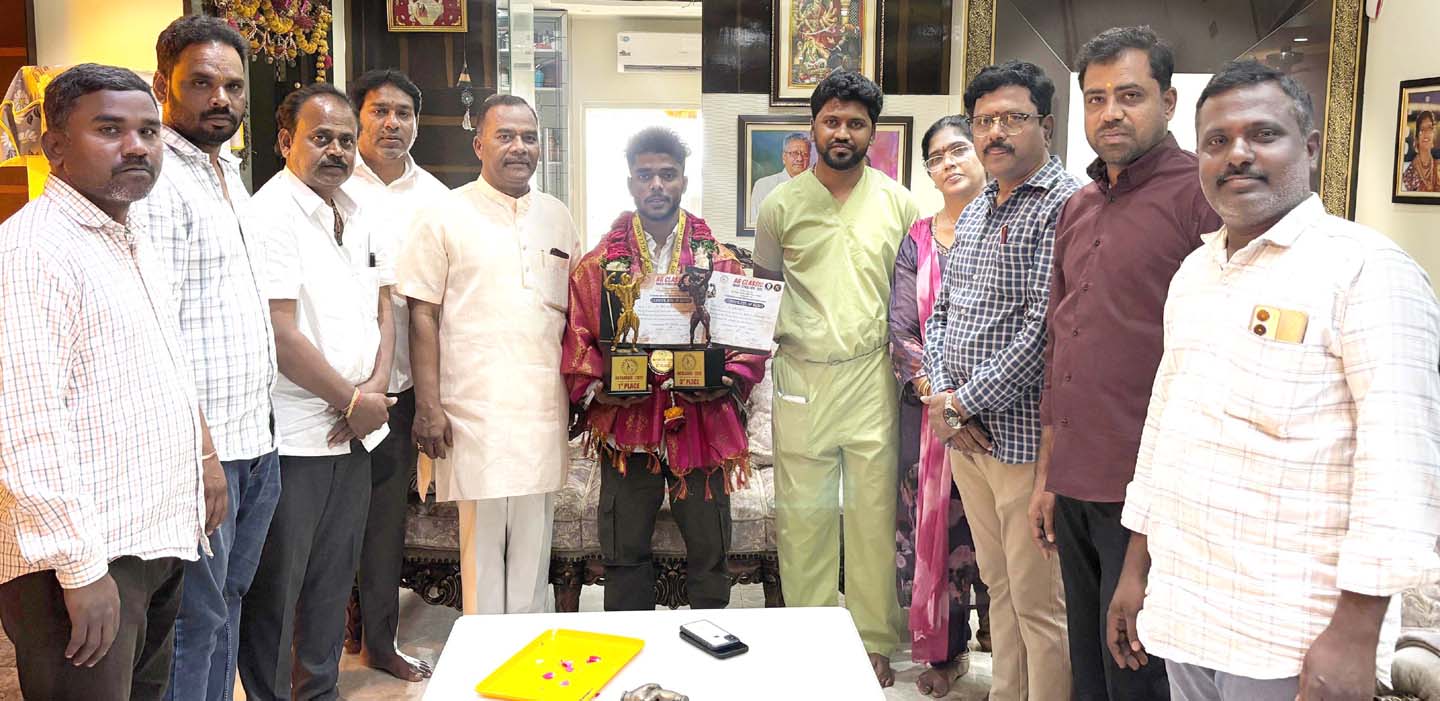 పూజారి కొడుకు బాడీ బిల్డర్..!