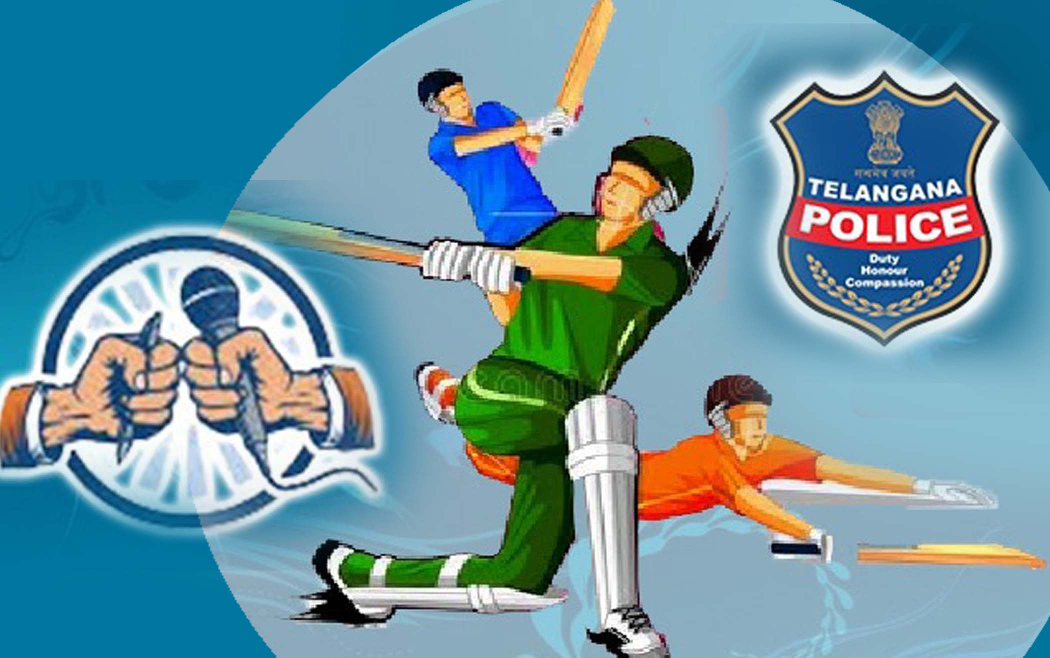 రేపే ప్రెస్ అండ్ పోలీసు ఫ్రెండ్లీ మ్యాచ్..!