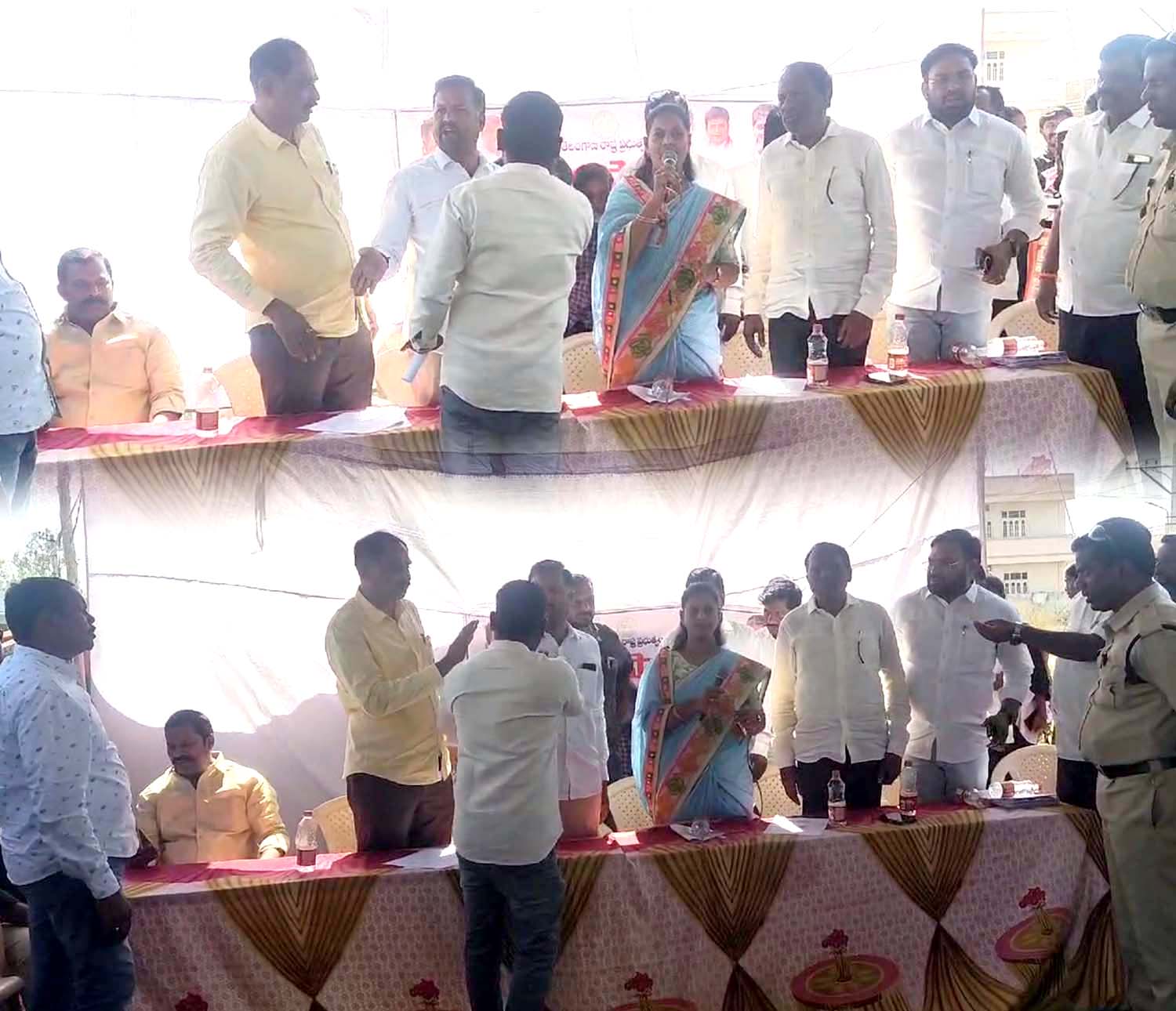వార్డు సభలో భగ్గుమన్న విభేదాలు..!