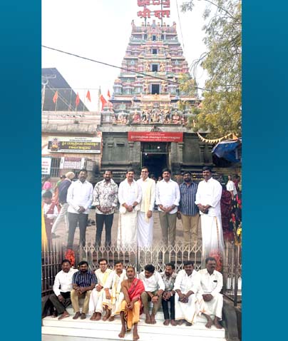 దత్తాత్రేయ సన్నిధిలో శంకరన్న..!