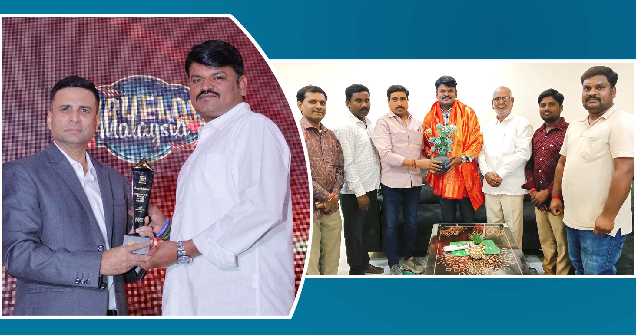 బీసీ సంఘం యువకుడికి అంతర్జాతీయ పురస్కారం
