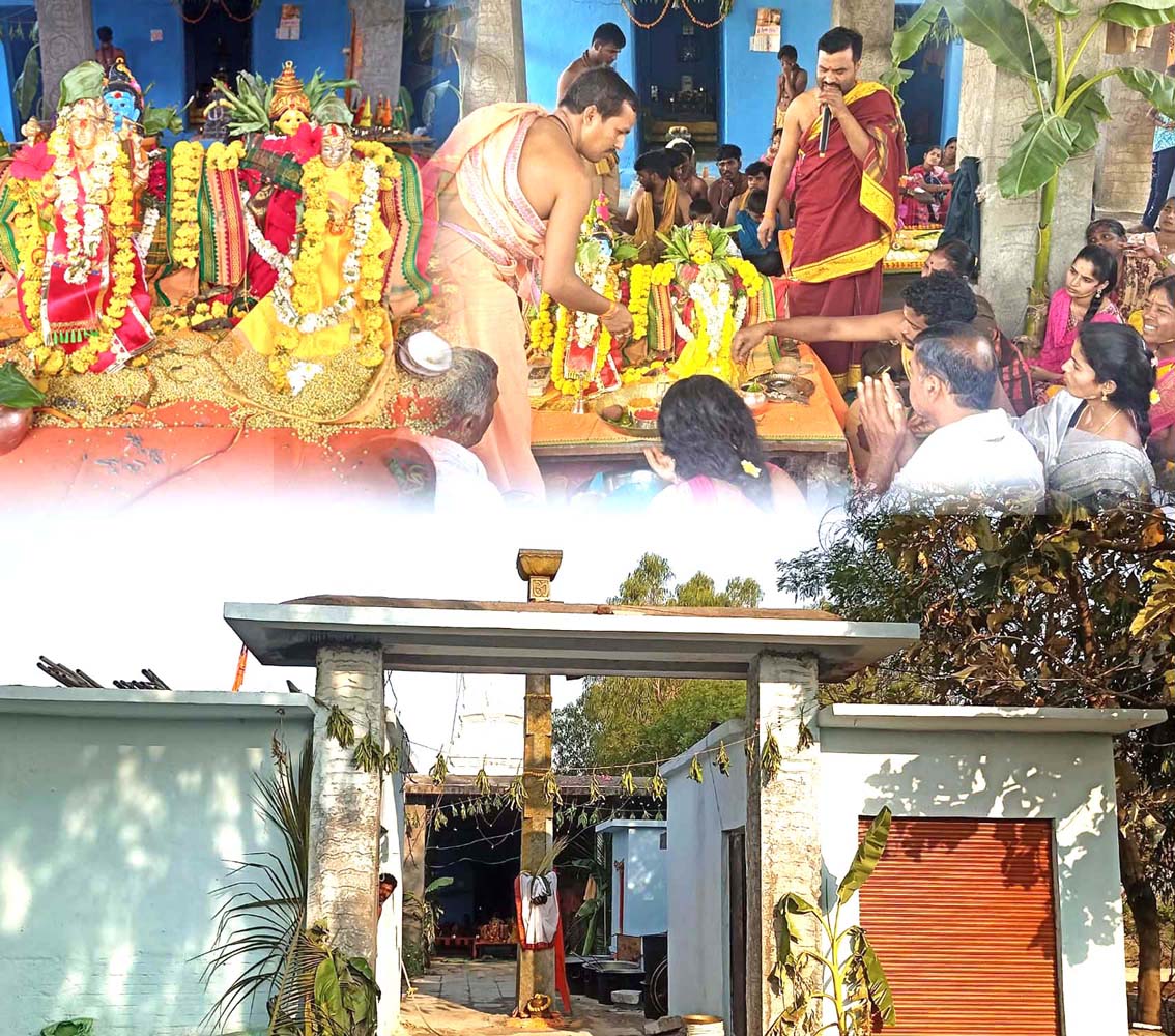 శివ పార్వతుల కళ్యాణ వైభోగం..!
