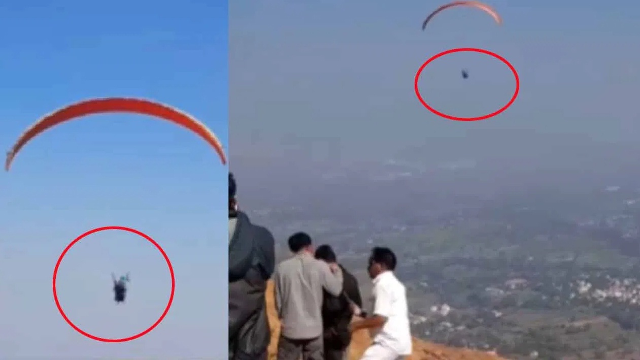 గాల్లో తేలుకుంటూ పరీక్షా కేంద్రానికి..!