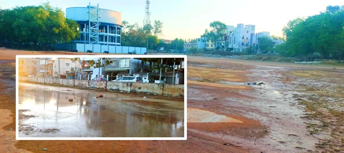 మిషన్‌ నీళ్లు.. మైదానం పాలు..!
