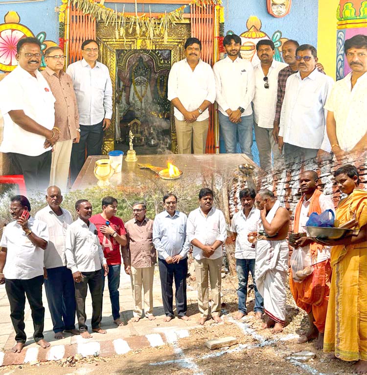 జుంటుపల్లి రామాలయం అభివృద్ధికి చేయూత