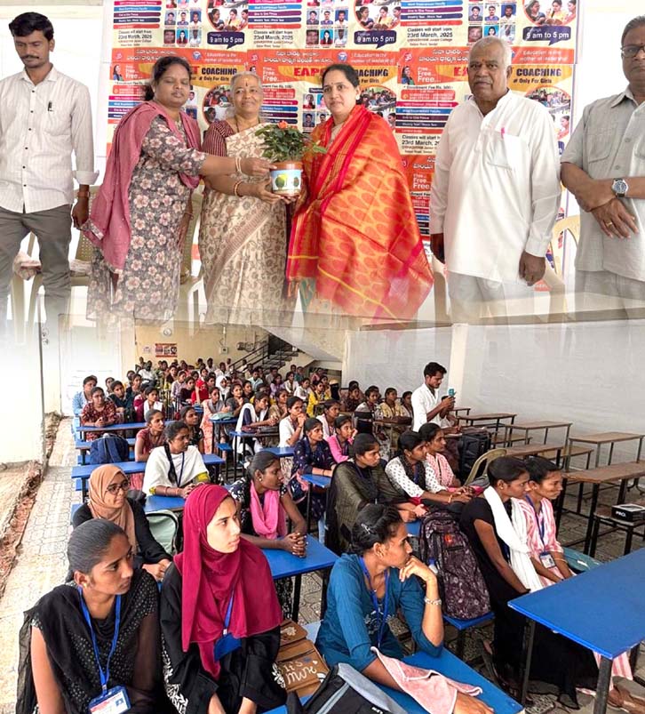 బాలికల విద్యకు ప్రోత్సహం..!