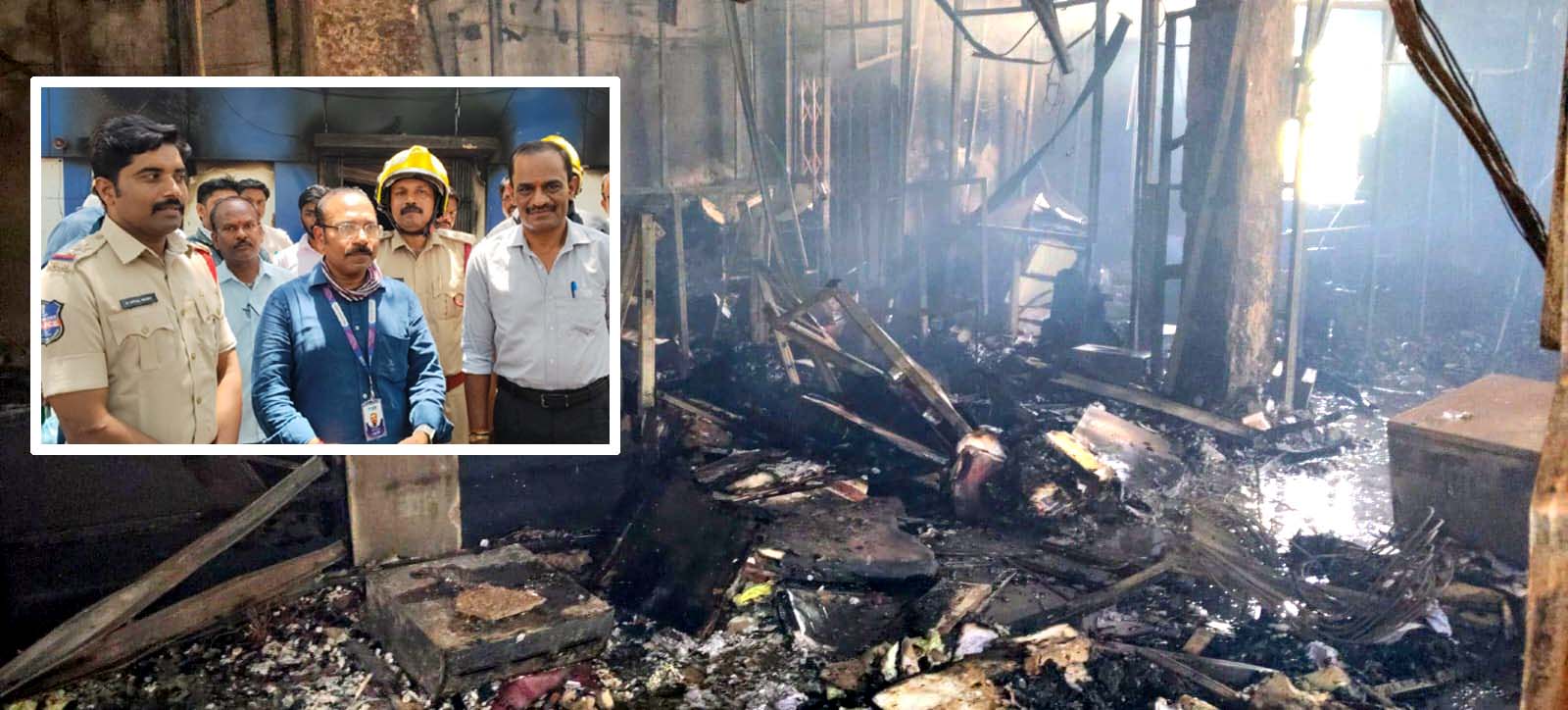 అగ్ని ప్రమాదంతో రూ. 60లక్షల ఆస్తినష్టం