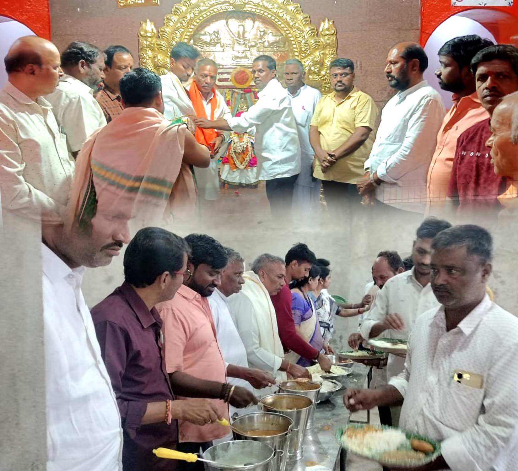 భద్రేశ్వర భక్తులకు బావనోళ్ల సేవ..!