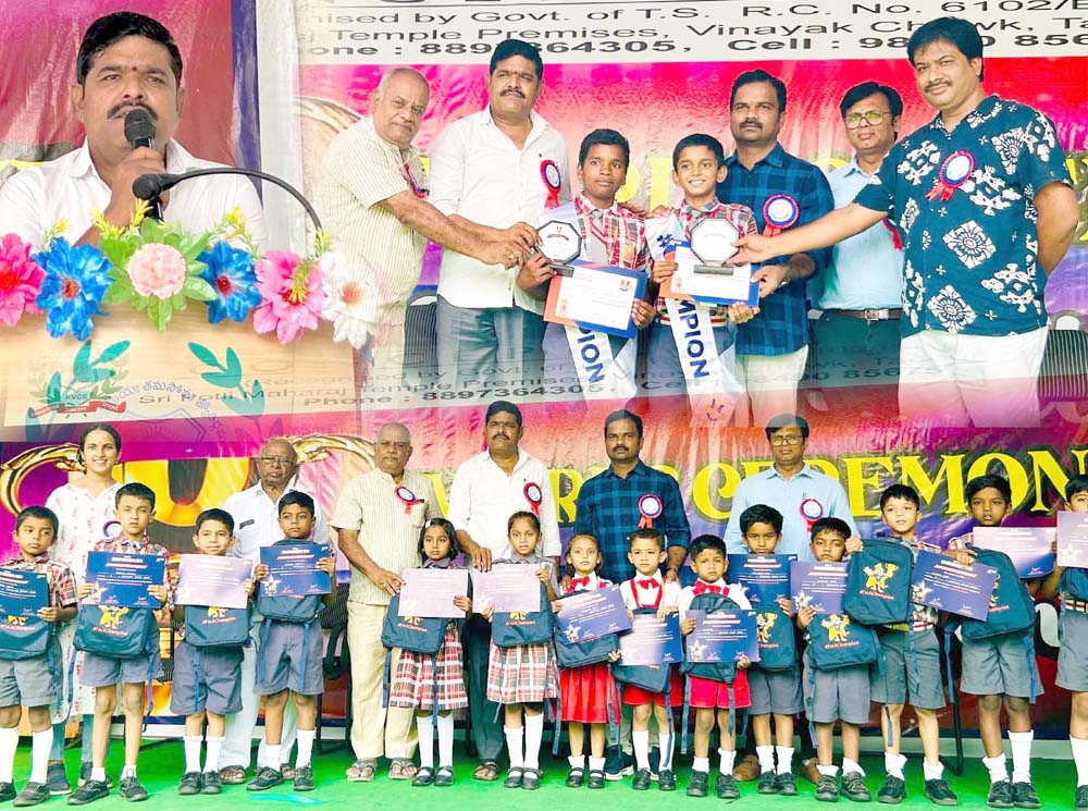 కేవీసీఎస్ విద్యార్థుల ప్రేరణ అద్భుతం