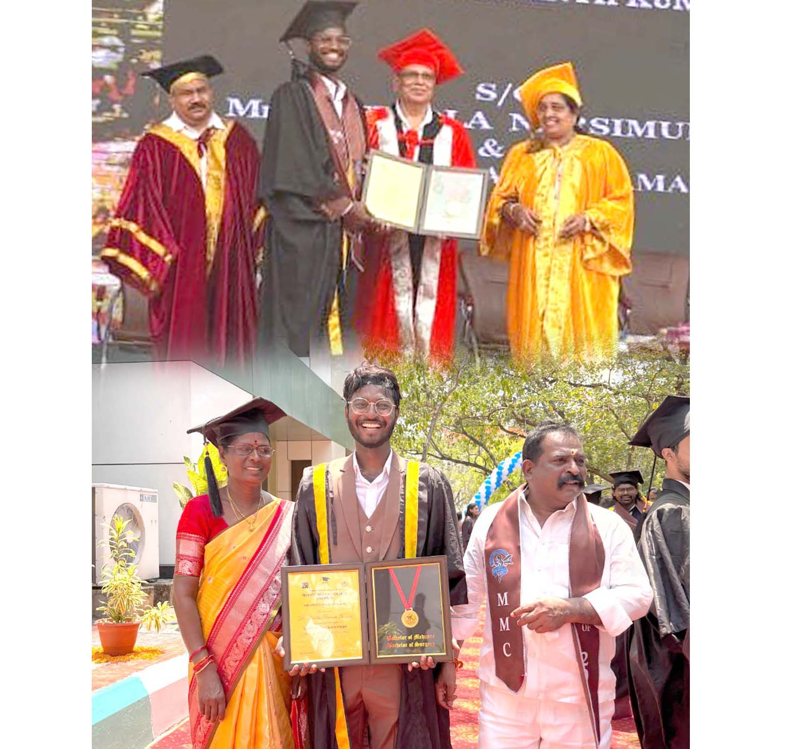 పట్లోళ్ల బిడ్డకు డాక్టర్ పట్టా..!
