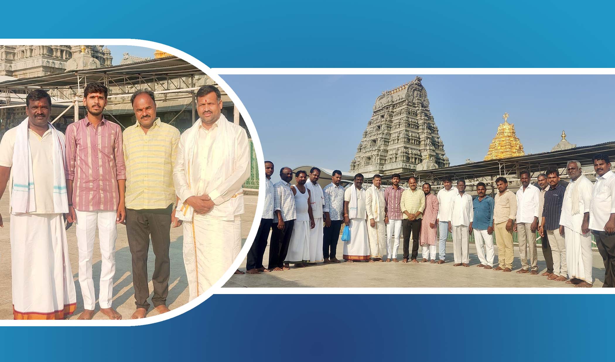 యాద్రాద్రిలో బీఆర్ఎస్ నేతలు