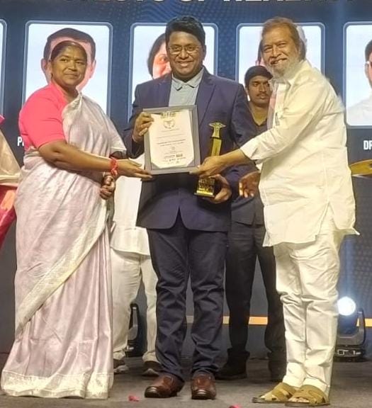 డా. జయప్రసాద్ కు మరో ఉత్తమ అవార్డు